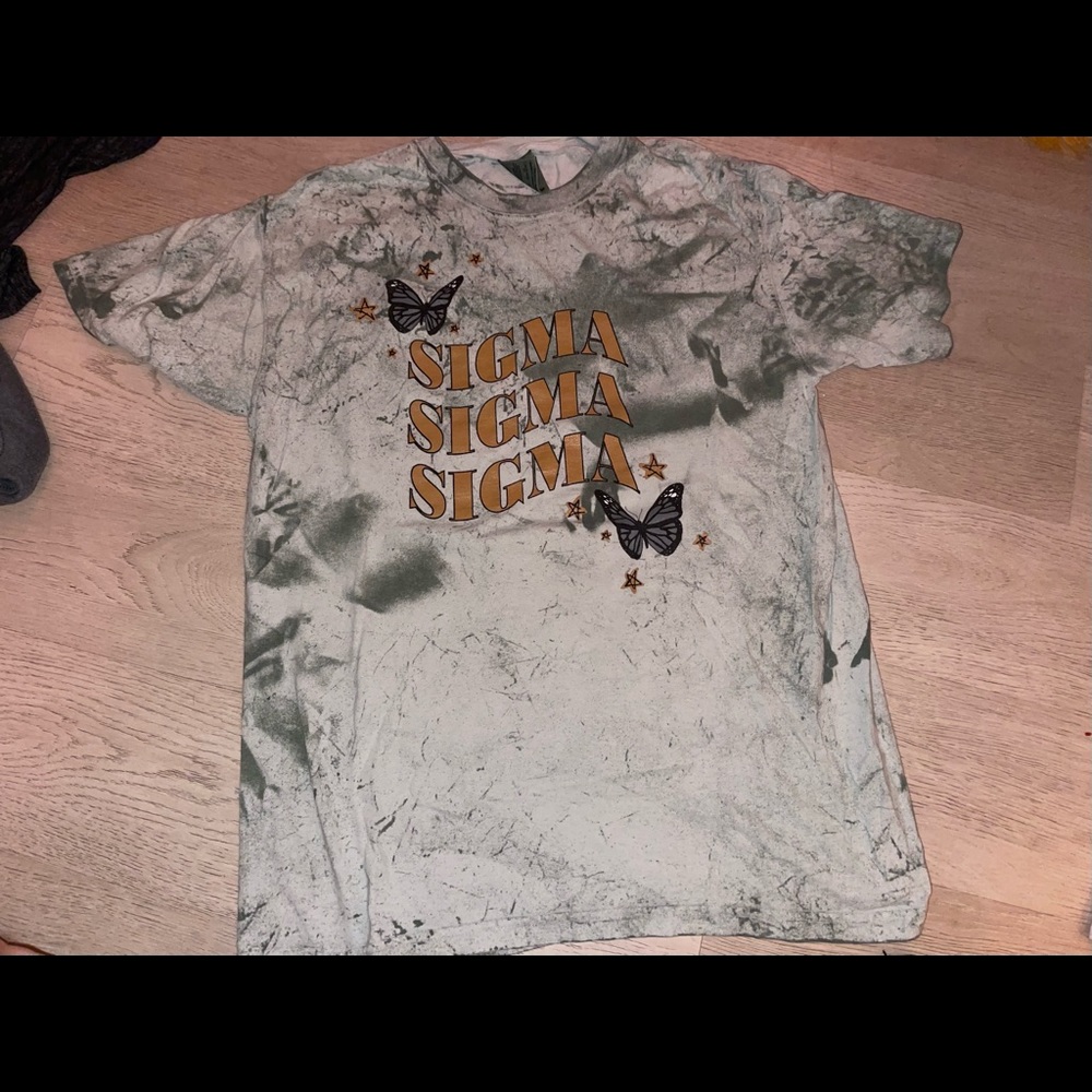 Tri Sigma Tie-dye butterfly tee